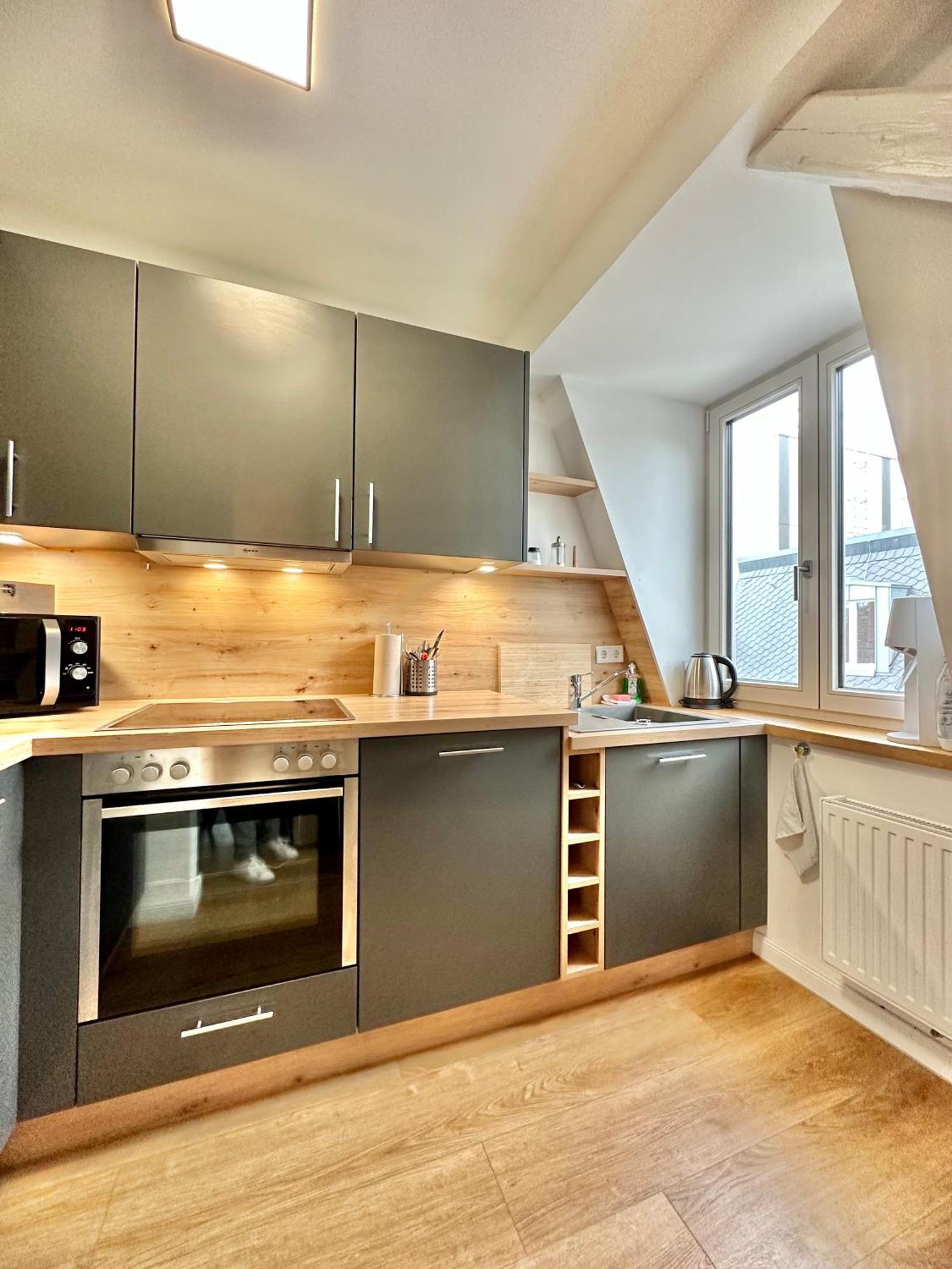 Modernes City-Apartment Mit Blick In Den Park Und 2 Baeder H9 Oldenburg Dış mekan fotoğraf